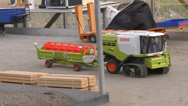 MEGA RC TRUCKS, TRACTORS, COMBINE HARVESTER, LOADERS, ROLLER!