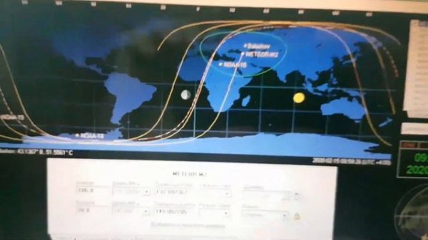 Приём со спутника Метеор-М2 .METEOR-M2  RTL-SDR .