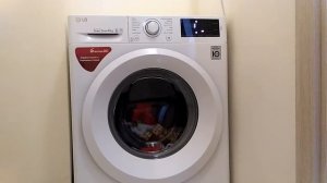 Стиральная машина LG F2J5NN3W Окончание стирки
