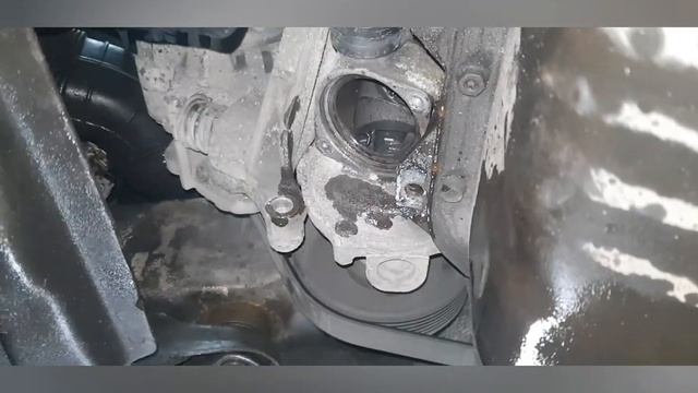 Замена термостата с ГУР, пассат б3 1.8 моно смотреть онлайн