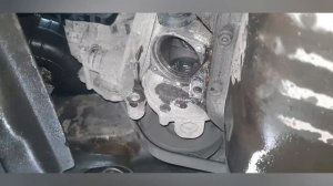 Замена термостата с ГУР, пассат б3 1.8 моно