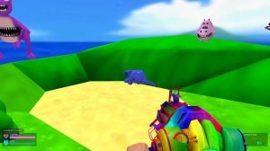 🏰 PEACH CASTLE ALL GARTEN OF BANBAN 1-4 FAMILY AMONG US SKIBIDI SPARTAN KICKING in Garry's Mod !