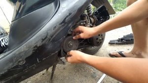 Замена РОЛИКОВ и ПЕРЕДНЕГО ВАРИАТОРА на скутере Xonda Dio|ТЮНИНГ +15КМ ДО МАКСИМАЛКИ|