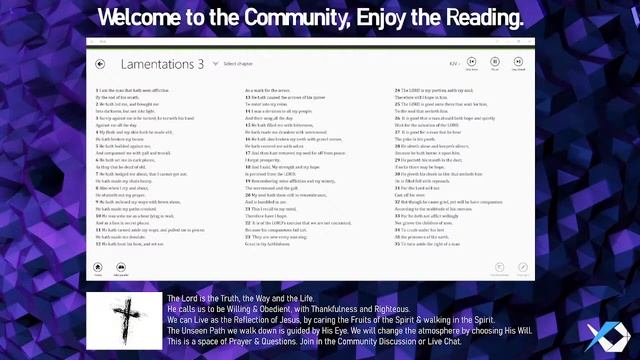 Book of Lamentations - The Living Word Reading смотреть онлайн