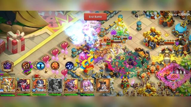 Dynamica with 108000 DODGE can 1 vs 5 ? | DODGE Dynamica castle Clash смотреть онлайн