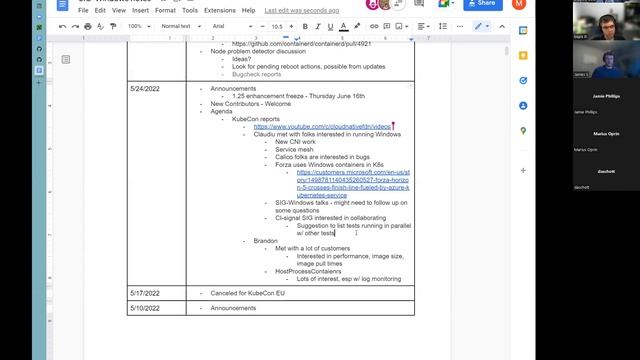 Kubernetes SIG Windows 20220524 смотреть онлайн