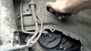 Шеврале Каптива замена натяжителя приводного ремня captiva C140, бензин 2.4