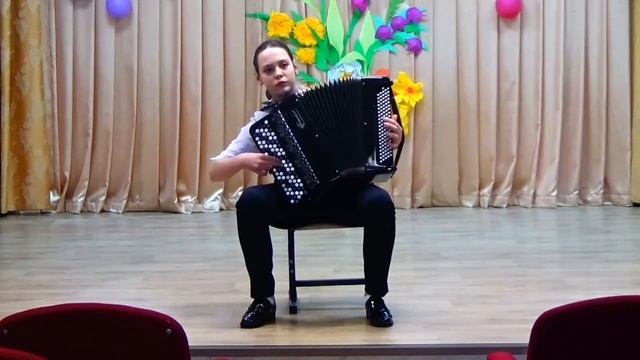 Вебер Анастасия. Третья возрастная группа.