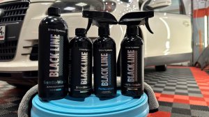 Мойка Audi Q7 Shine Systems линейкой Black Line