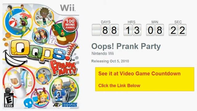 Oops! Prank Party Wii Countdown смотреть онлайн