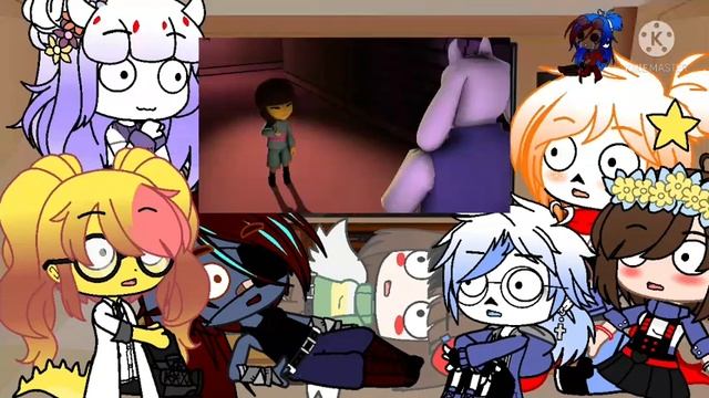 Undertale reacts to if undertale was realistic||gacha club||Undertale|| смотреть онлайн