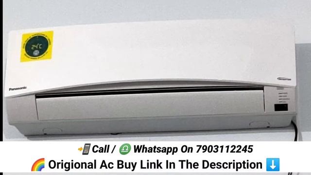 Panasonic 1 Ton 5 Star Inverter Split Ac  Panasonic 1 Ton 5 Star Wifi Inverter Split Air Conditione