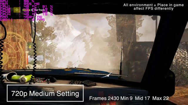 Intel HD 530 / Far Cry 4 720p / Low, Mid, High смотреть онлайн