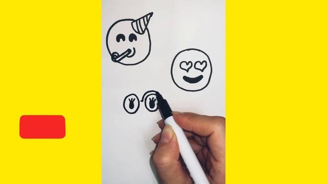 Как нарисовать Смайлики# Просто рисуем # How to draw смотреть онлайн