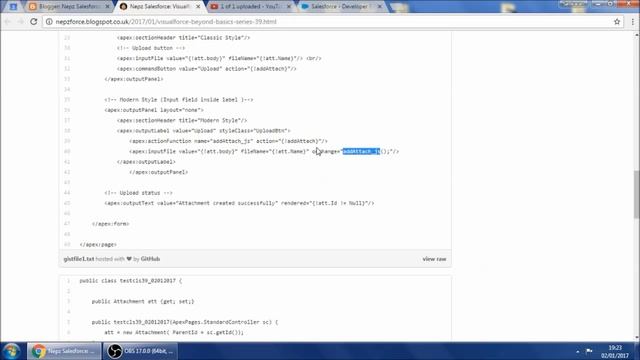 Visualforce Beyond Basics Series 39 Modern Upload Button смотреть онлайн