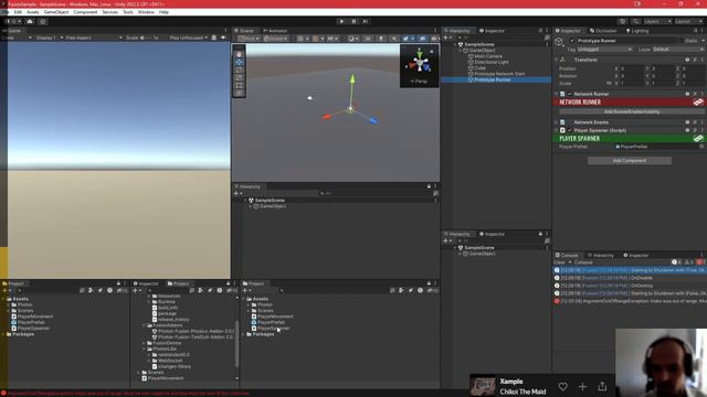 Сцена, персонаж, билд и обзор мультиплеера, 2 часть, Photon fusion2 shared смотреть онлайн