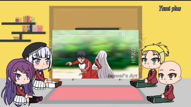 classroom of the elite react to Ayanokoji kiyotaka | COTE (Eng/Rus) смотреть онлайн