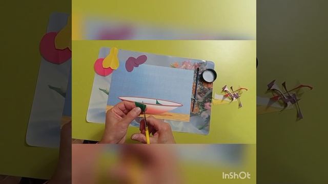 Художньо-продуктивна діяльність (аплікація). "Фрукти на тарілці". смотреть онлайн