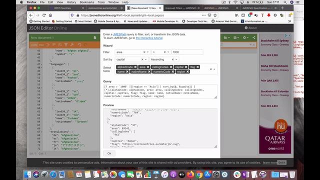 JSON: Filter, sort or Transform JSON Data using JMESPath смотреть онлайн