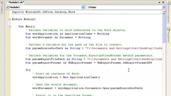Saving Word 2007 Documents to PDF and XPS Formats