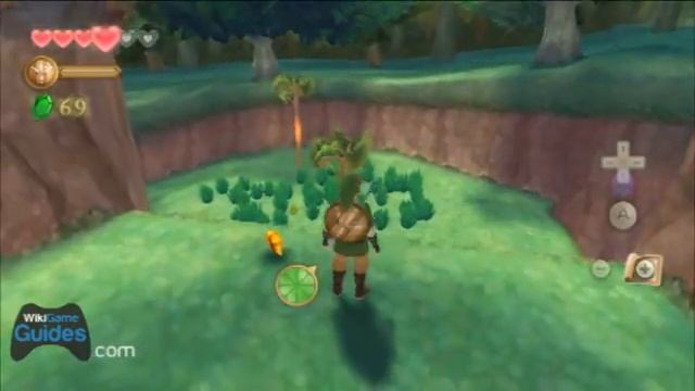 Zelda Skyward Sword Walkthrough - Faron Woods (Heart Piece) (Part 14) | WikiGameGuides смотреть онлайн