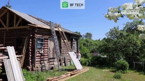 Как поднять шифер на крышу в одиночку, опытом делится Константин, автор YouTube канала ЖКВ Саморучк