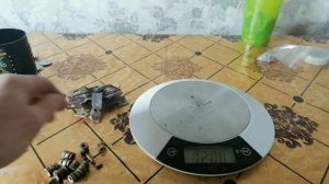 Сколько весят 6 крупных серебряных контактов?
