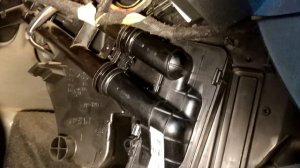 Замена радиатора отопителя  быстрая  Citroen С4.