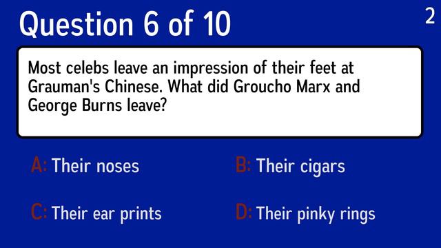 Mixed Knowledge Quiz смотреть онлайн