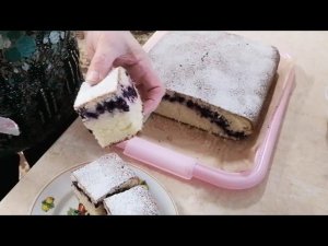 МАННИК НА КЕФИРЕ С ЧЕРНИКОЙ!!!