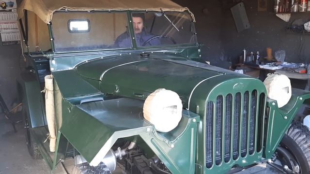 Old Restored Soviet 4x4 Offroad Military SUV FIRST START & Drive - GAZ 67 (1950) смотреть онлайн