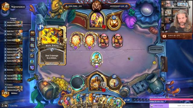 (Hearthstone) Kazakusan Showdown - Voyage to the Sunken City смотреть онлайн