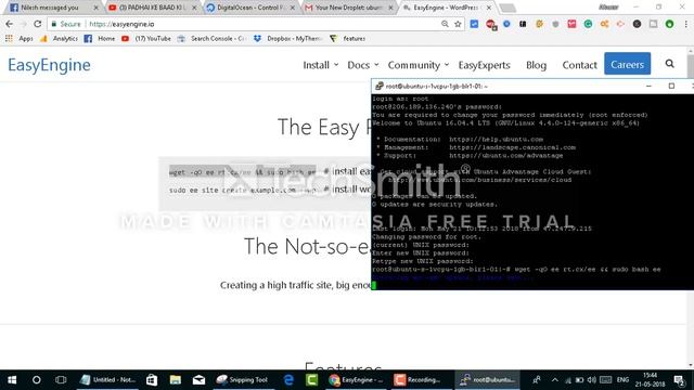 [Hindi] Guide To Install Wordpress Using Putty On DigitalOcean + LetsEncrypt SSL смотреть онлайн