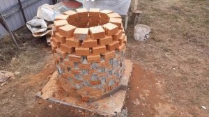 тандыр из кирпича своими руками (первая часть)
