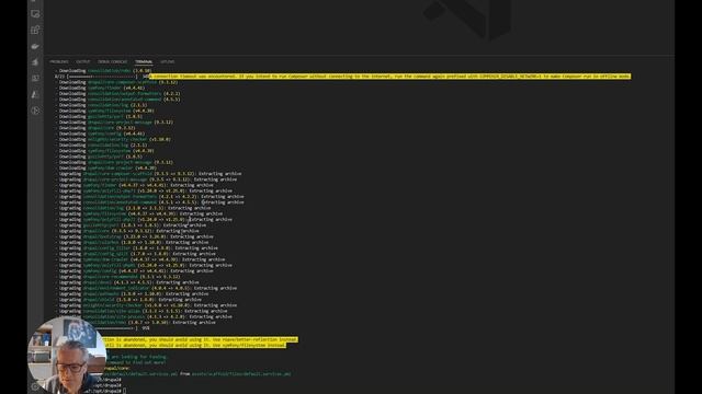 Updating Drupal Core using composer смотреть онлайн