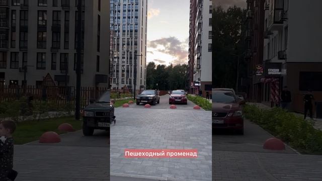 ЖК Скандинавия. Пешеходный променад. смотреть онлайн