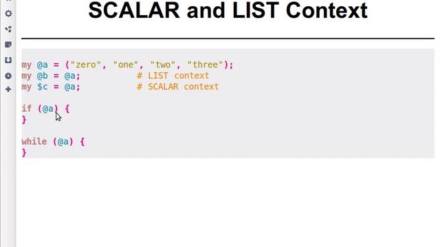Beginner Perl Maven tutorial: 5.2 - Array in context смотреть онлайн