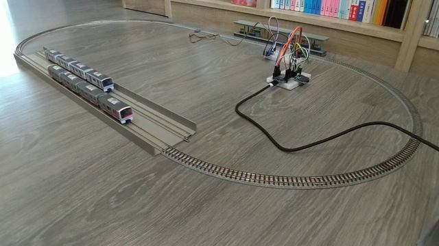 D1 mini with Python: N Scale Automatic Train Operation (Beta). Mode: 各駅停車 смотреть онлайн