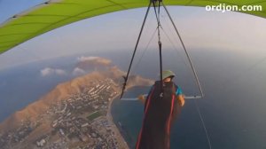 Поселок Орджоникидзе с птичьего полета