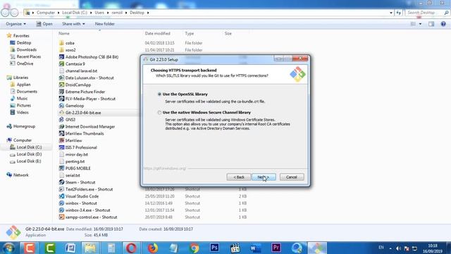 Cara Install GIT BASH di Windows 7 смотреть онлайн