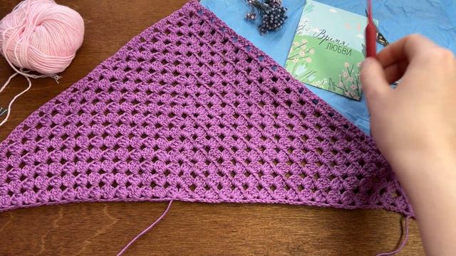 Косынка крючком|Crochet Bandana