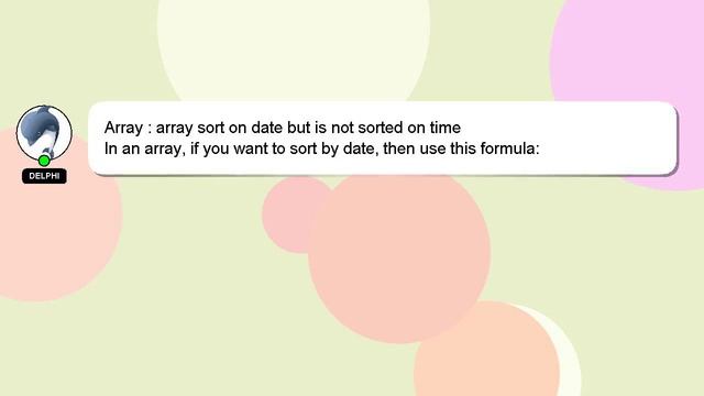 Array : array sort on date but is not sorted on time смотреть онлайн