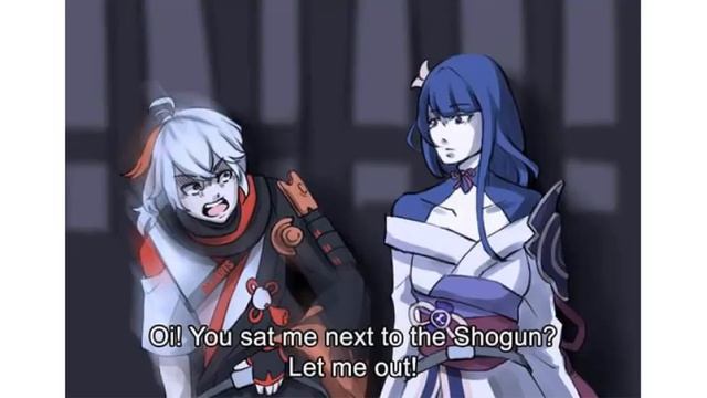 Aether's Daily Life as 4nemo with Venti, Xiao, and Kazuha [Comic Dub] смотреть онлайн