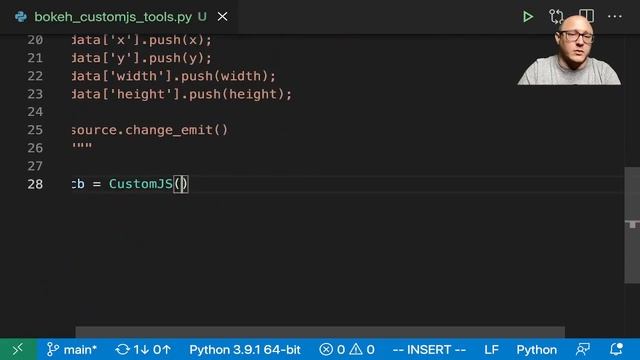Bokeh: CustomJS for tools смотреть онлайн