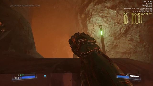 DOOM gameplay GTX 980ti + i7 6700 смотреть онлайн