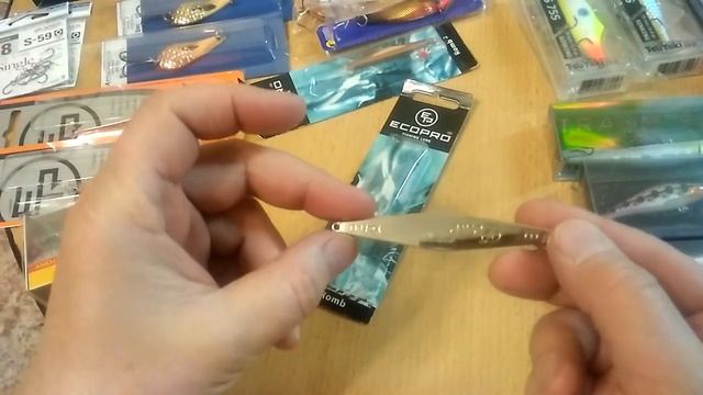 Распаковка посылки с блесной Эко-Про Ромб смотреть онлайн