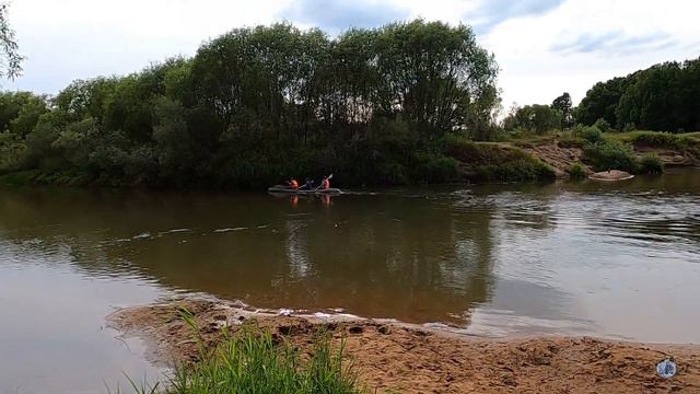 Микросплав на Сапе по Киржачу. Первый раз. Травяной чаёк. смотреть онлайн