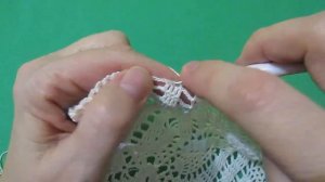 САЛФЕТКА "СЕРЕБРИСТЫЙ ИНЕЙ". ЧАСТЬ 2