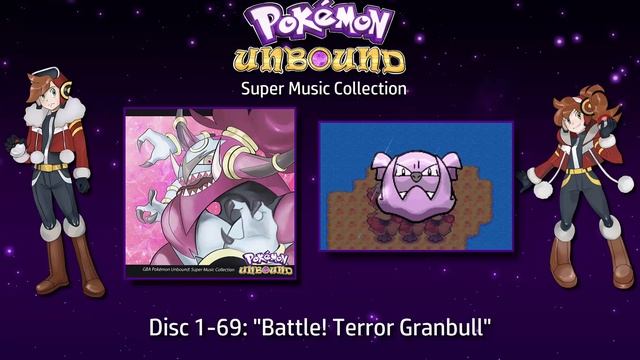 Battle! Terror Granbull - GBA Pokémon Unbound: Super Music Collection смотреть онлайн