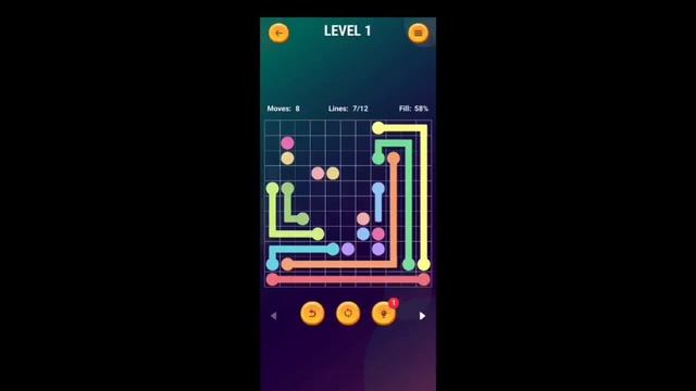 Connect the Dots - Line Puzzle Game Expert level 1 смотреть онлайн